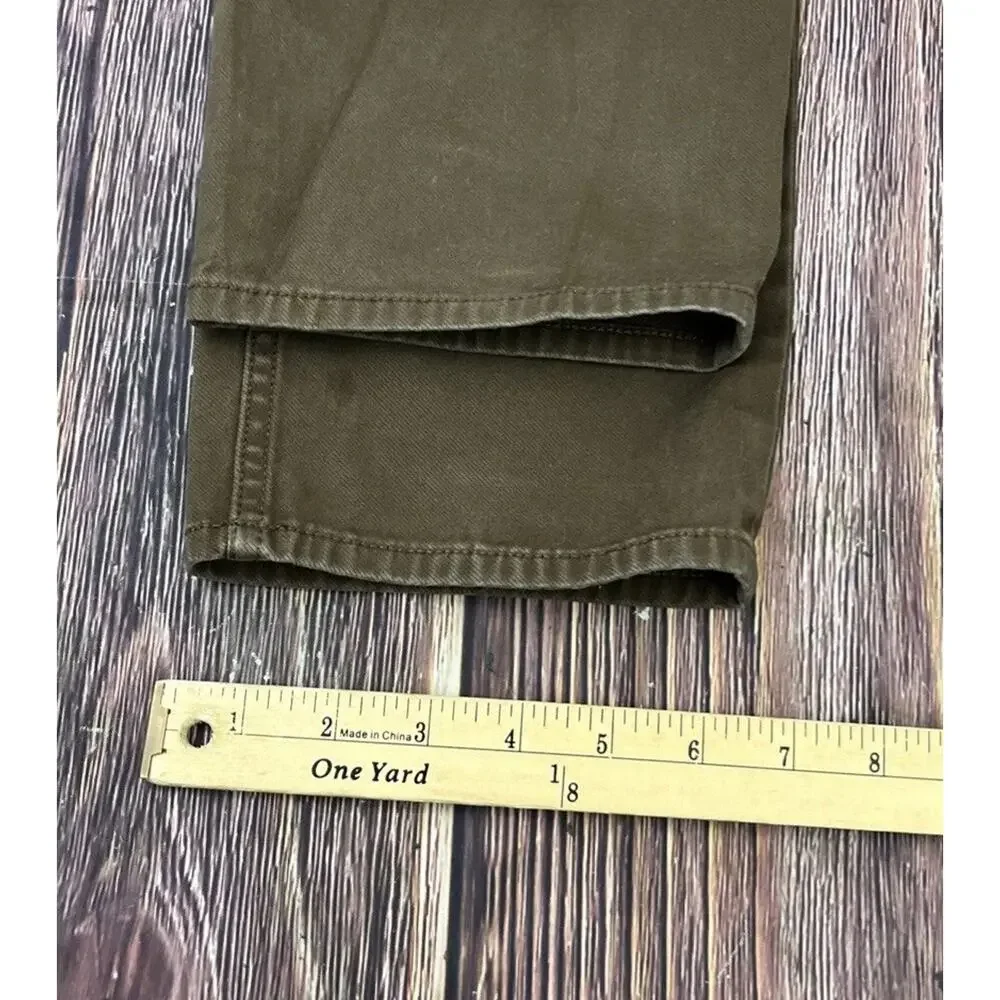Banana Republic Traveler Slim Fit Brown Jeans Men's Sz 32x30 (Actual 32x30)